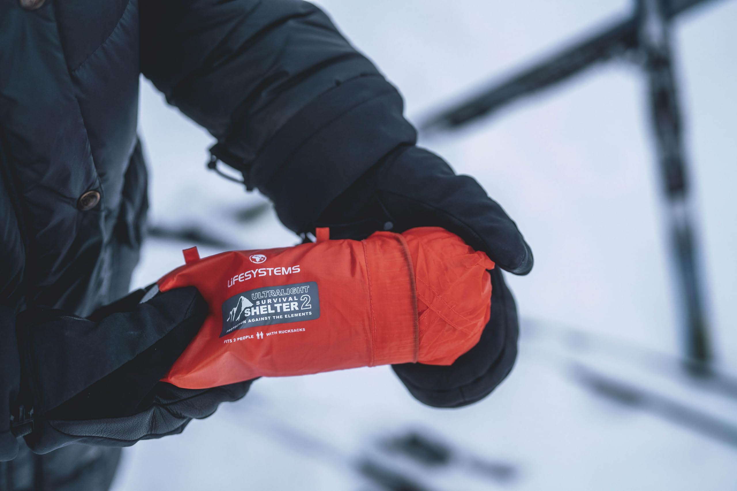 Lifesystems Ultralight Compact Emergency Storm Survival Shelter for Hiking and Mountaineering