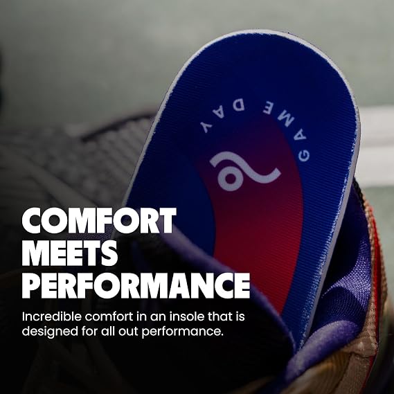 Move Insoles Hybrid Bundle - Game Day and Baseline, Sports and Daily Comfort in One Package. Complete Multi-Purpose Insole Set for Daily Wear & Sports (M 10-10.5 / WM 11.5-12)