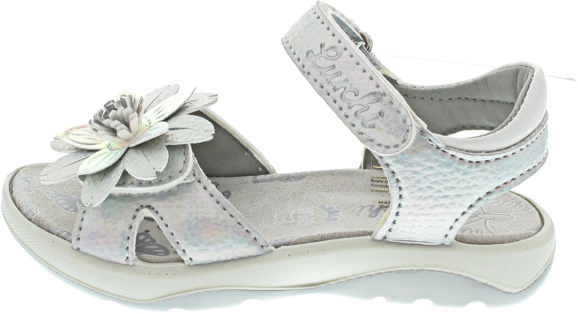 Lurchi 74L2003001 Sandal, Silver, 13 UK Child