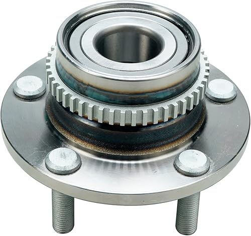 Miniatura 5 de Detroit Axle - Kit de 4 cubos de rodamiento de rueda FWD para Hyundai Tucson 05-09, Kia Sportage 05-10, 2 rodamientos de rueda trasera y bujes 2