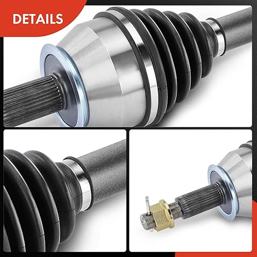 Miniatura 7 de A-Premium Conjunto de eje de eje CV compatible con Nissan Pathfinder 2005 2006 2007 2008 2009 2010 2011 2012 V6 4.0L, trasero izquierdo o derecho,