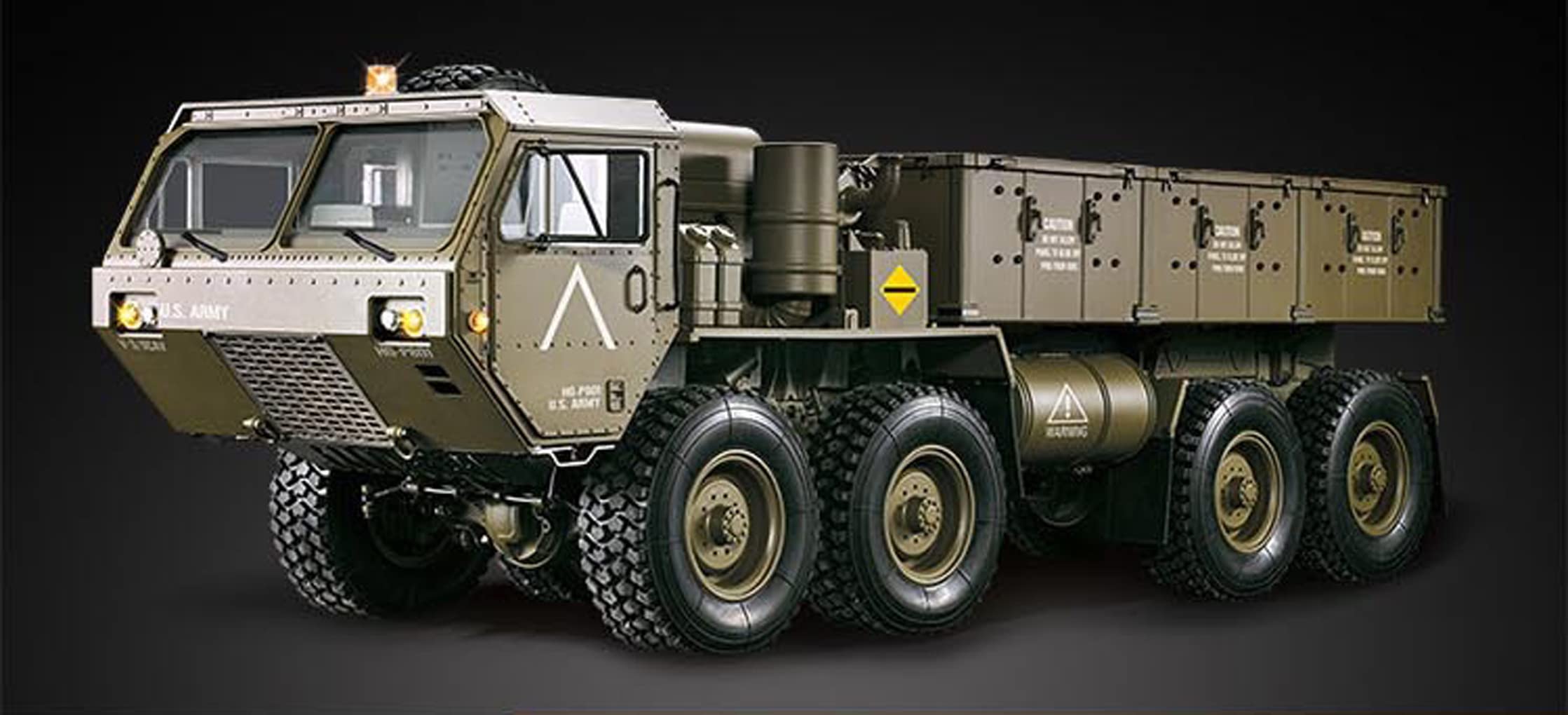 1:12 RC Metal Auto Land Car 2.4G 8 Wheels Military Truck Simulation Dump Dump Regalo per Decorazioni per Camion a Ruote Pesanti.