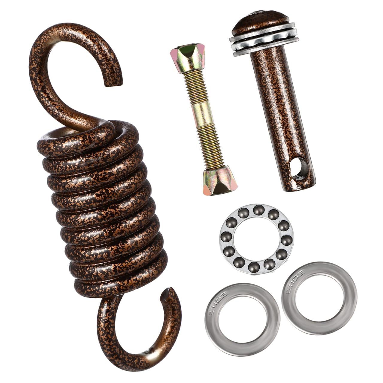 BESPORTBLE Egg Chairs Hammock Chair Hooks Hanging Hook Swing Heavy Duty Spring For Wall Hangers Bolts Decoration Solid Set Porch Accessories Kit Bag Chain Outdoor Steel Alloy Coffee Pin