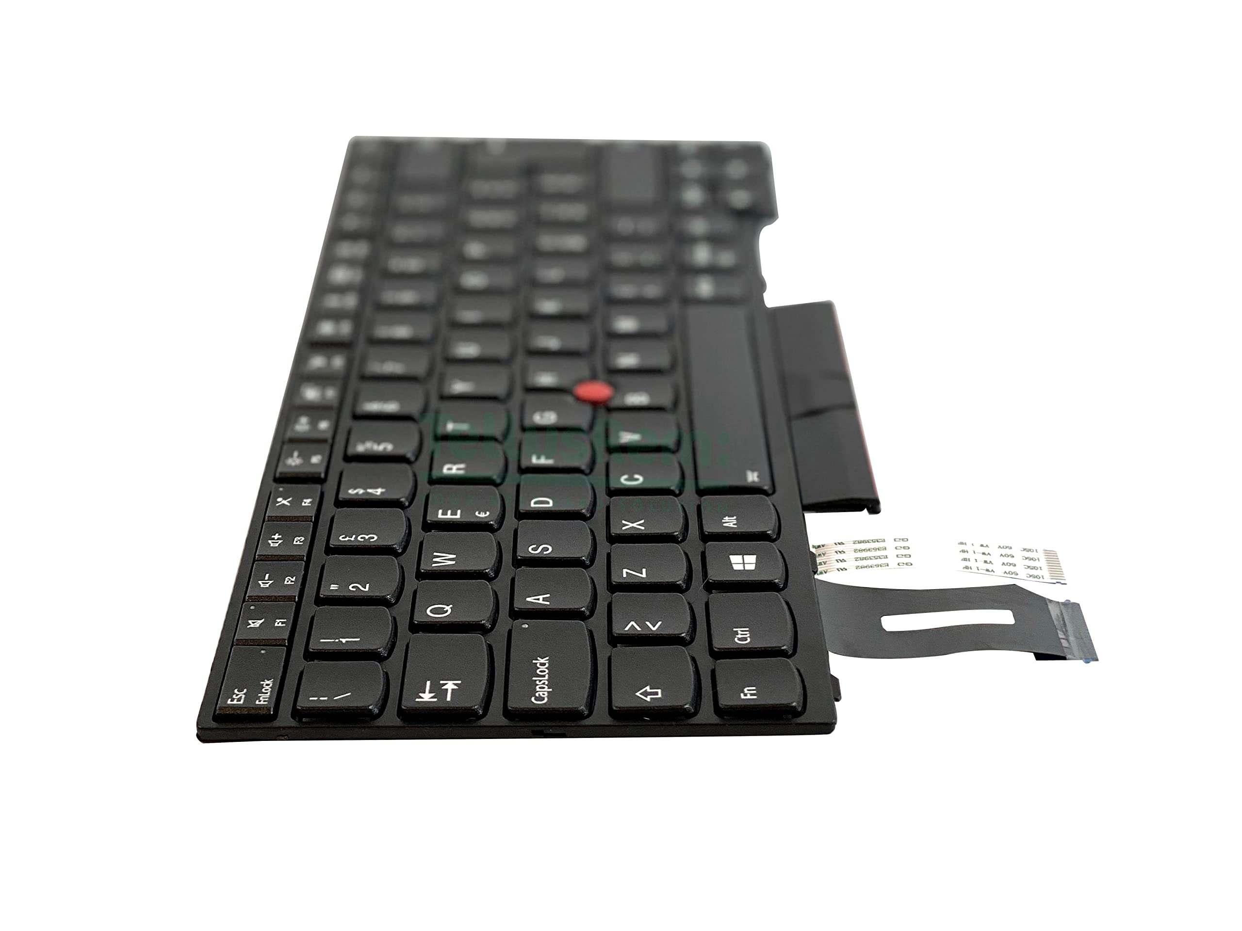 Tastiera sostitutiva compatibile con Lenovo ThinkPad T480s black - IT retroilluminata, per modelli compatibili T480s, T490, E490, L480, L490, L380, L390, L380 Yoga, L390 Yoga, E480, E490