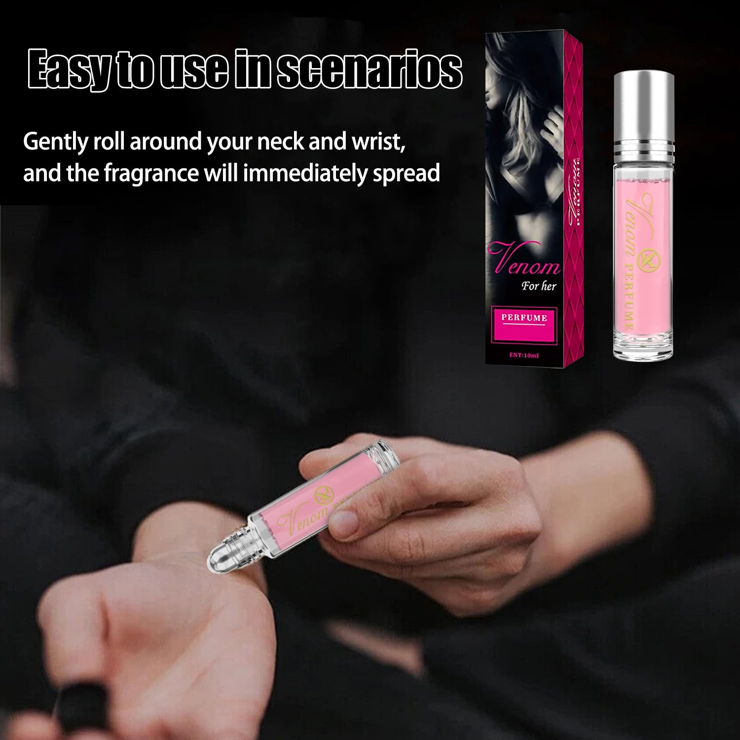 Feromone Parfum Woman, perfumy damskie, feromony, perfumy kulkowe, perfumy dla kobiet, zapachy damskie (1 sztuka)