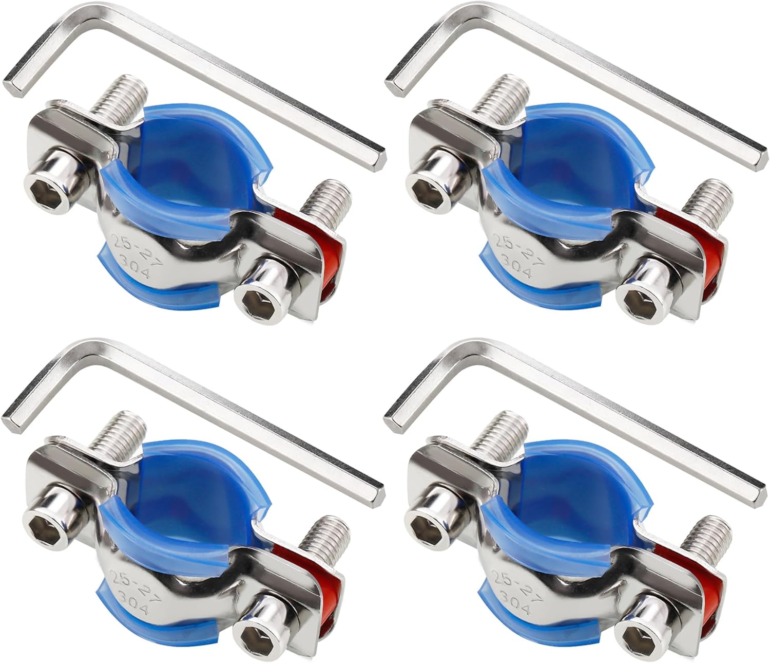 4 Packs Fix Sinking Office Chair, 304 Stainless Steel Gas