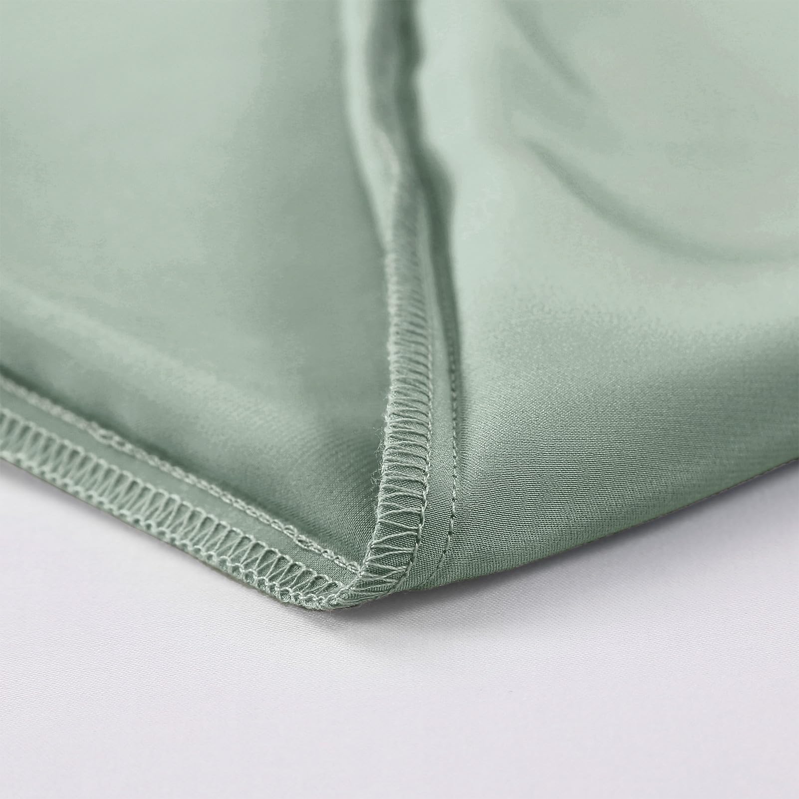 LILYSILK Pillowcase for Hair and Skin 100% Mulberry Silk 19 Momme Both Sides Silk Bed Pillow Cover with Hidden Zipper 1 Pc Standard Size 20''x26'' Avocado Green