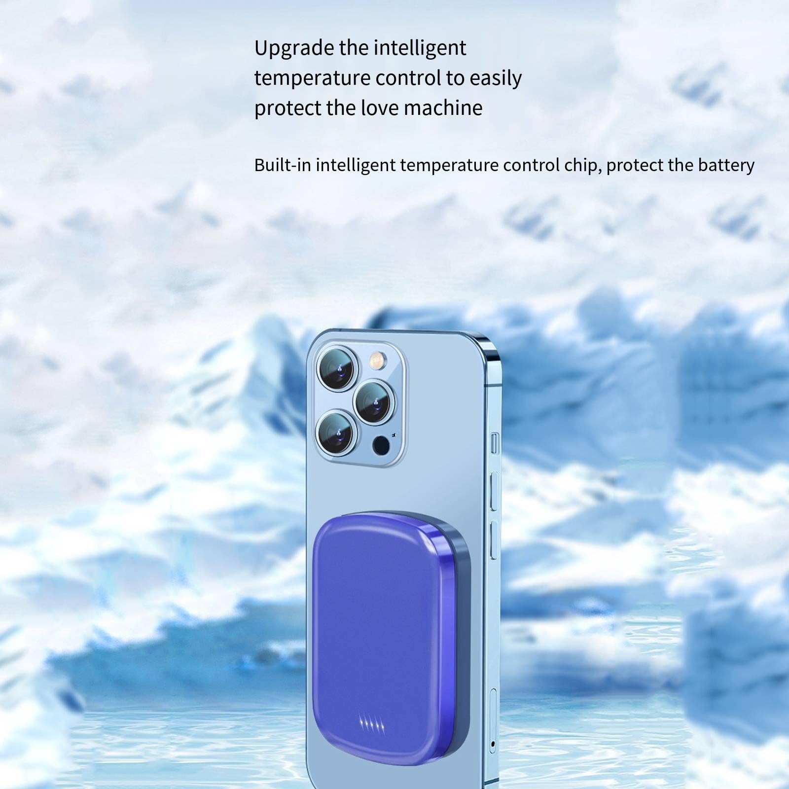 Magnetyczne ładowanie bezprzewodowe Treasure Power Bank, inteligentna funkcja rozpoznawania obiektów obcych w celu zapewnienia bezpiecznego ładowania,Grey-10000mAh