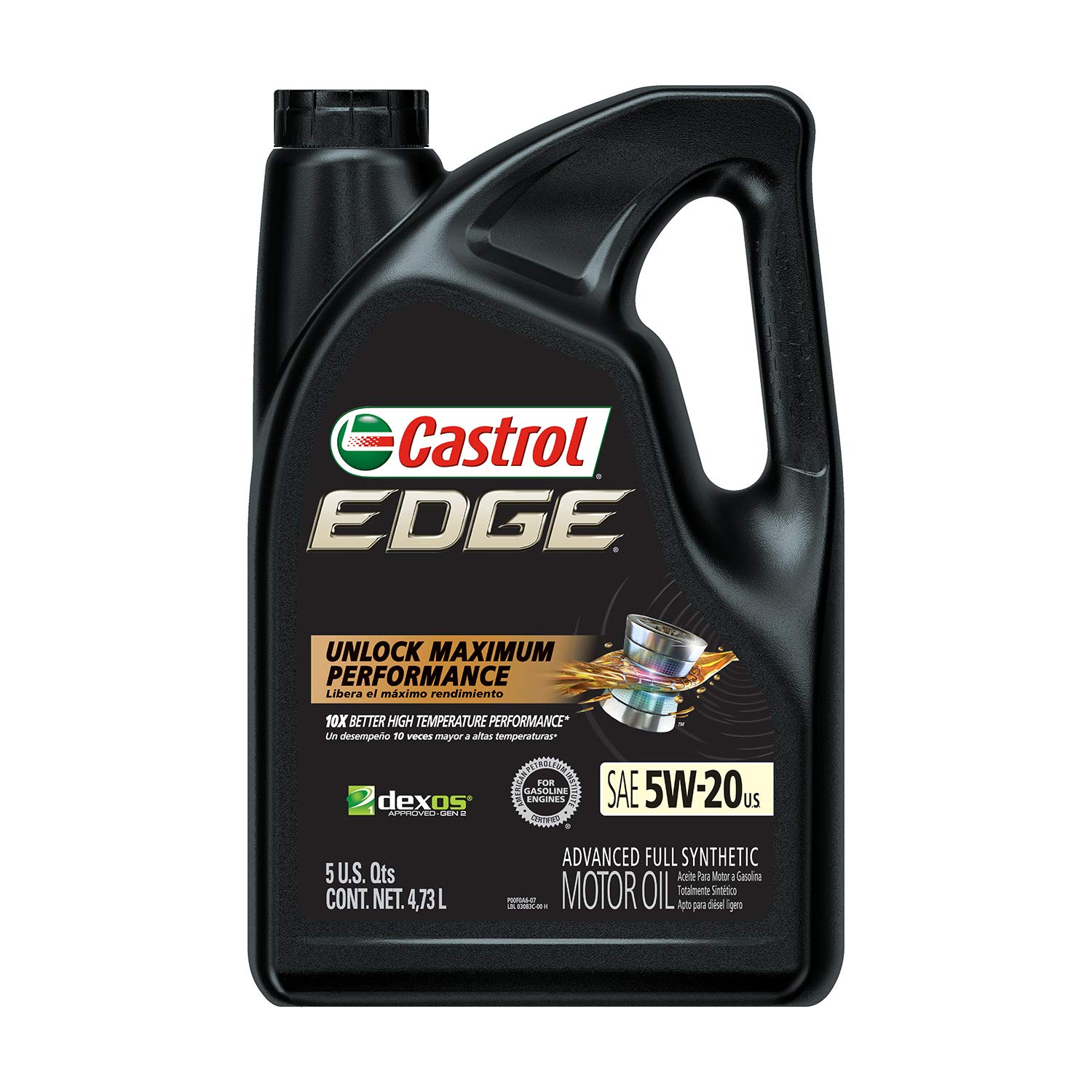 Castrol 03083 Edge 5W-20 Advanced Full 