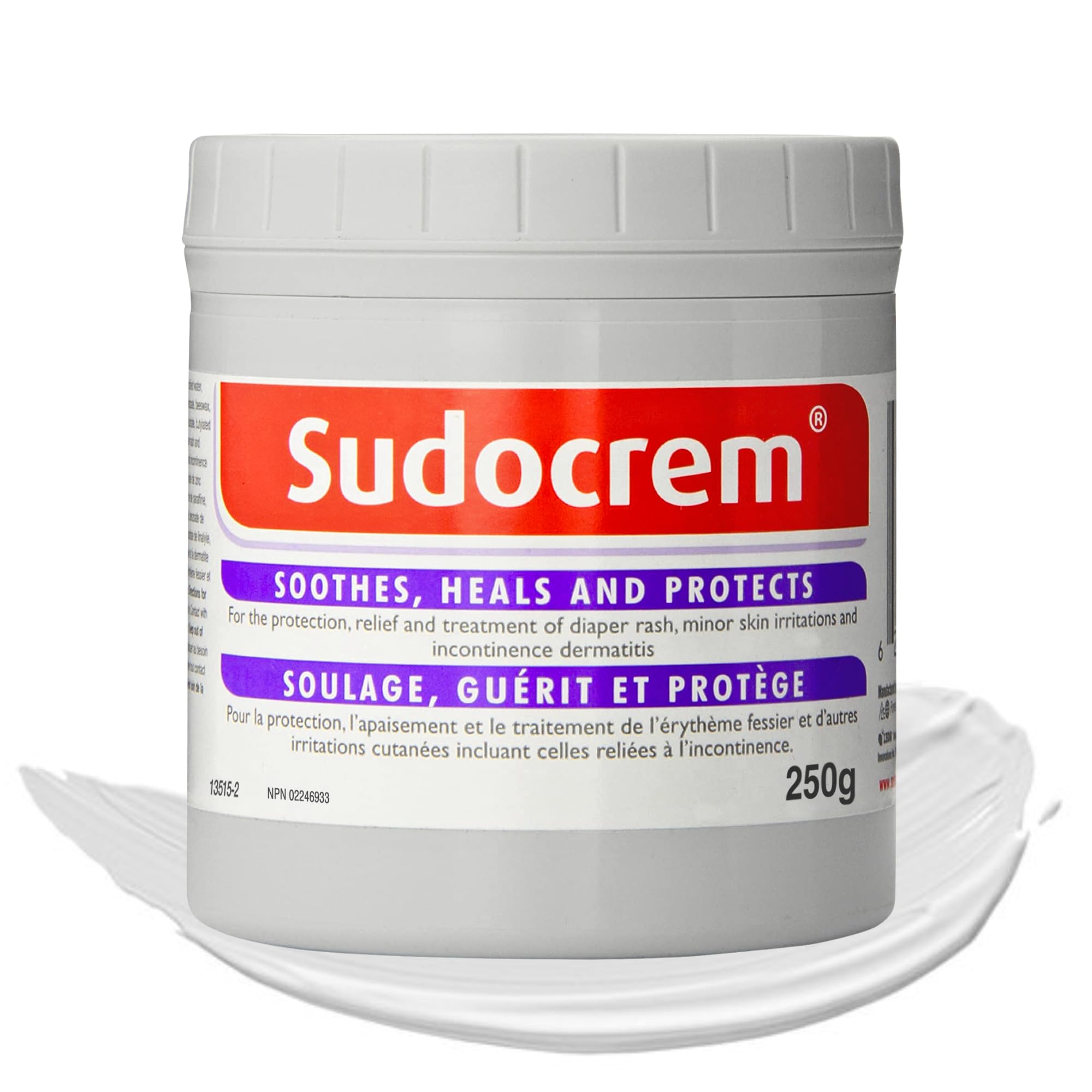 Sudocrem - Diaper Rash Cream for Baby, Soothes, Heals, and Protects, Relief and Treatment of Diaper Rash, Zinc Oxide Cream - 250g 250 g (Pack of 1)
