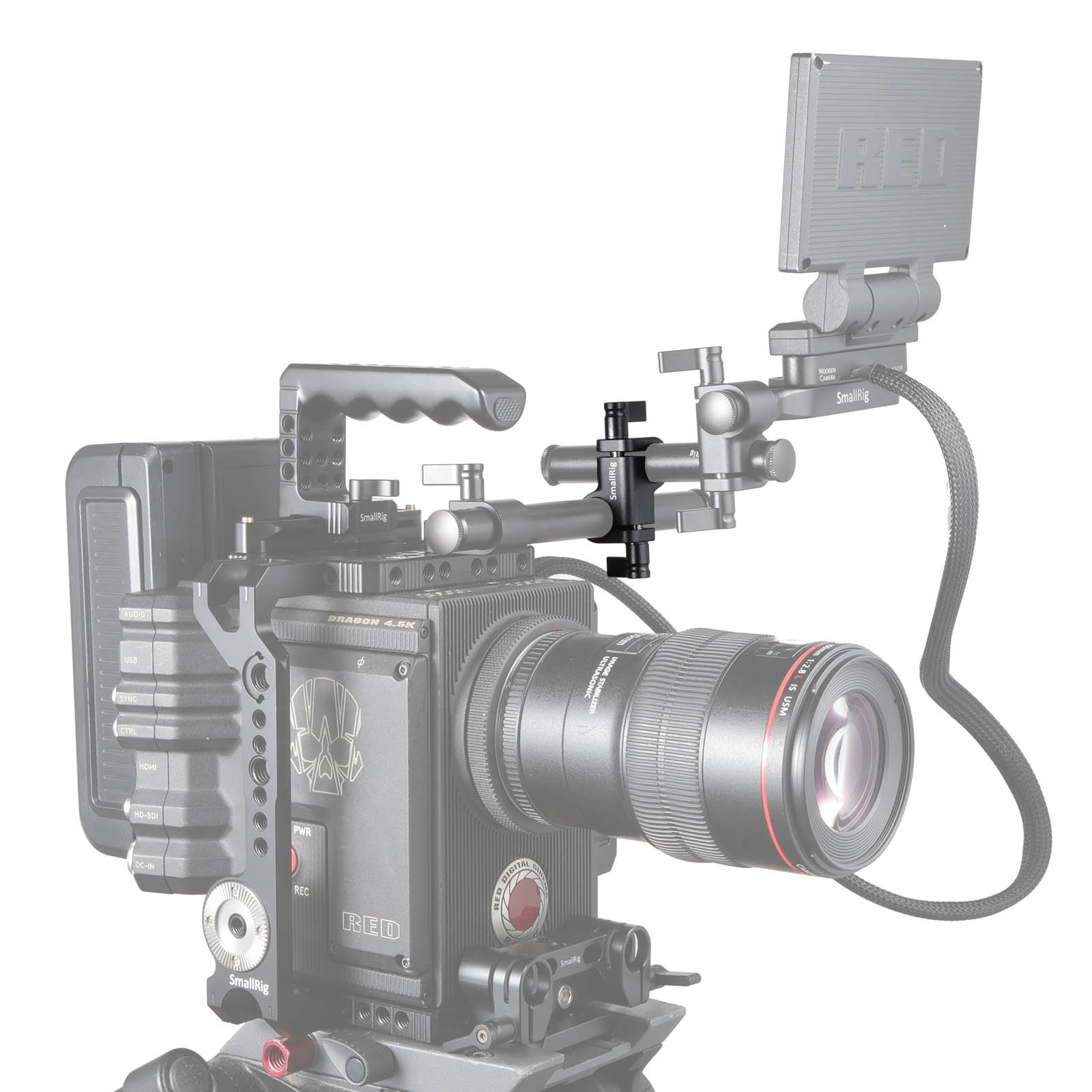 SMALLRIG 90 Degree 15mm Rod Clamp per Videocamera DSLR Rig - 2069