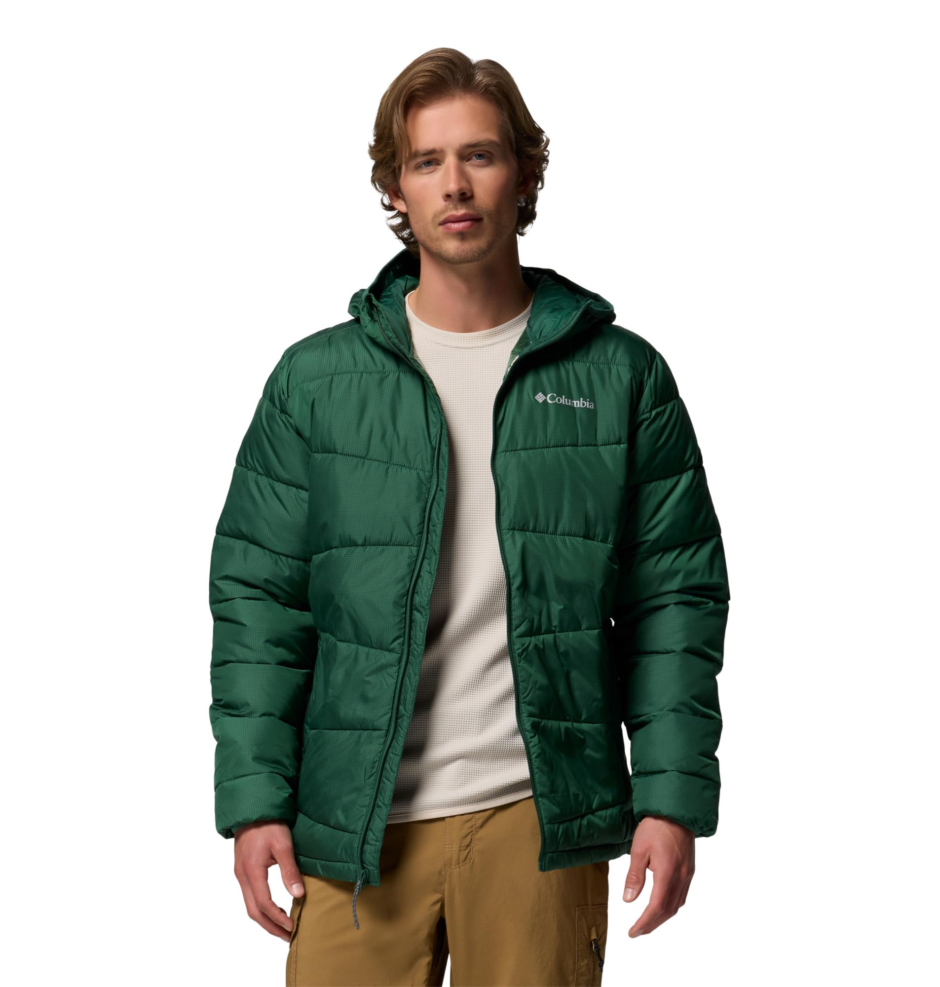 Columbia Fivemile Butte™ Ii Hooded Jacket Chaqueta acolchada con capucha Hombre (Pack de 1)