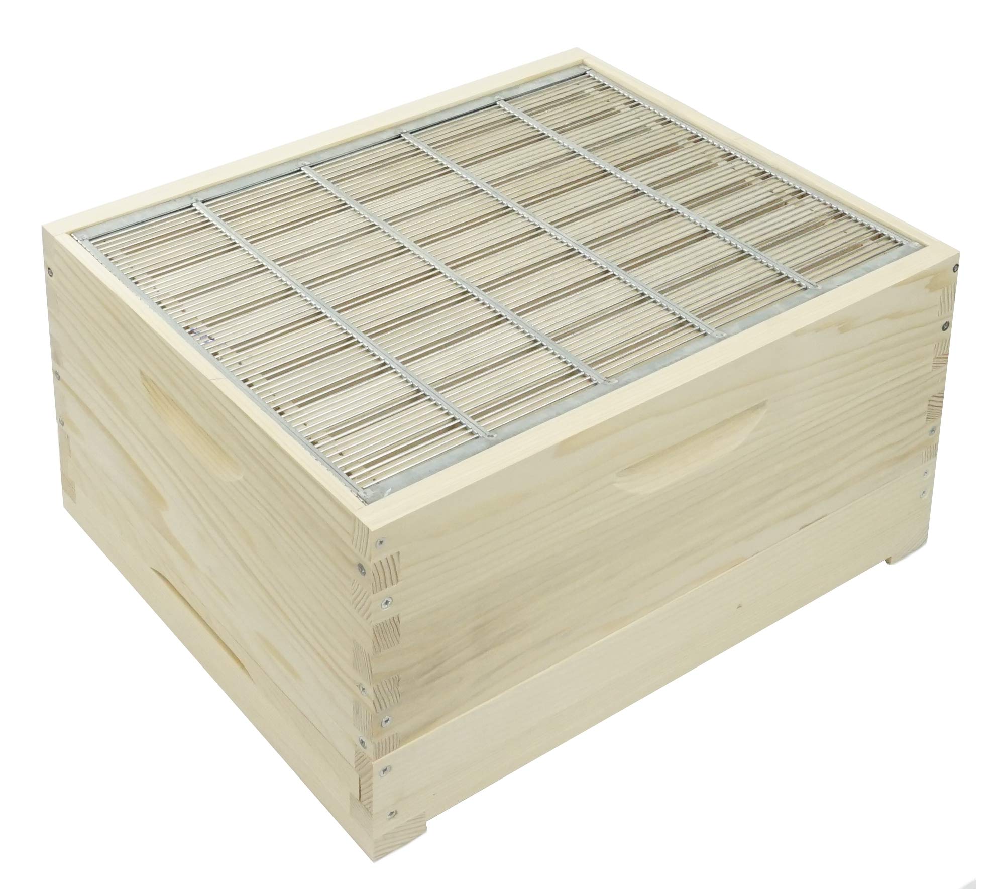 APIFORMES Deutsch Normalmaß Absperrgitter – 396x365 mm Metallgitter Königinnengitter Imkereibedarf