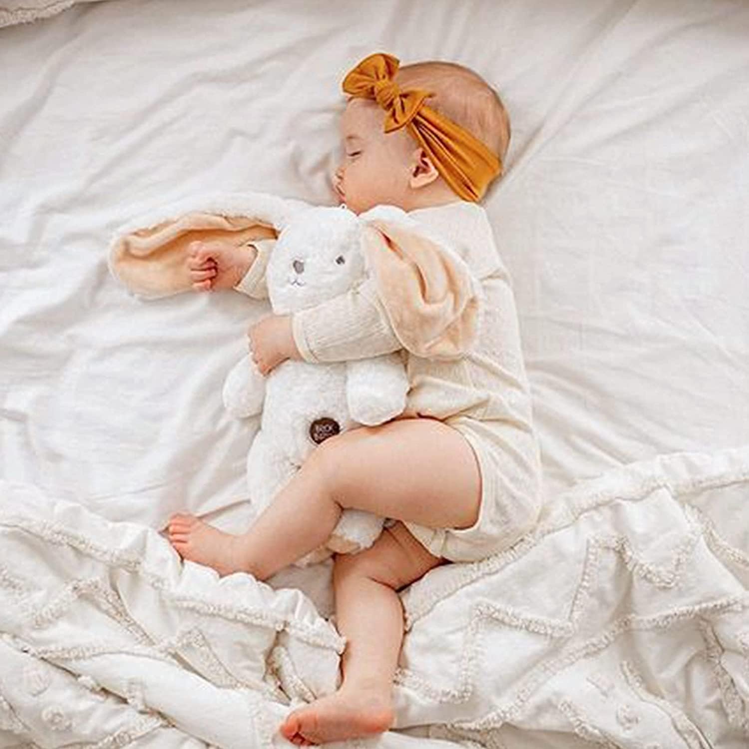 Jesries 22 PCS Baby Headbands Soft Nylon Hairbands with Bows Girls Hair Accessories for Newborn Infant Toddler Kids Handmade - Image 4