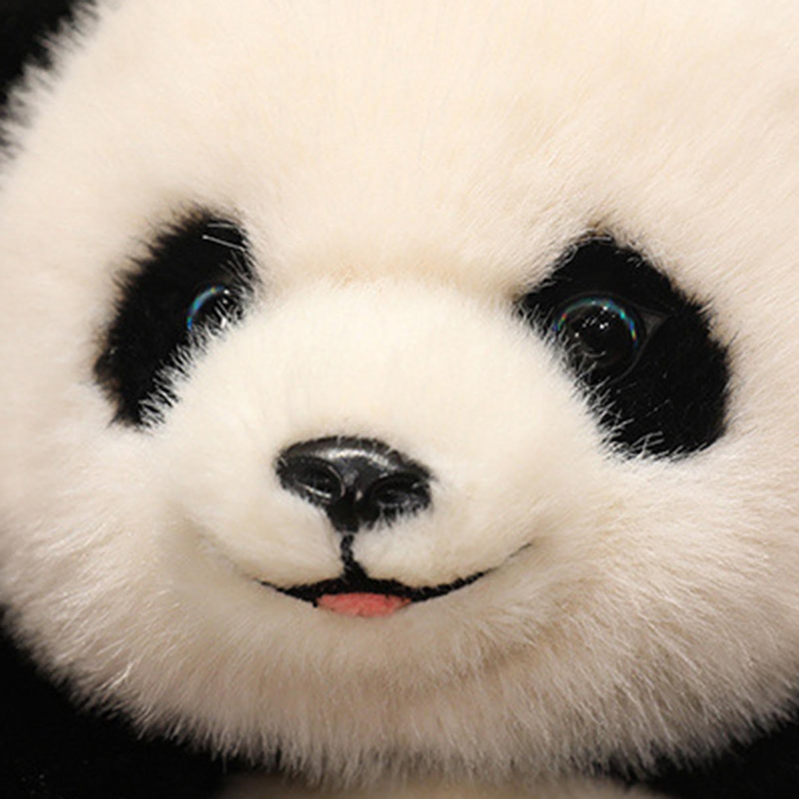 Pluszowa zabawka Panda, poduszka z kreskówkowej pandy, miękka pluszowa Panda, dekoracyjna poduszka Panda, poduszka pluszowa niedźwiedzia, urocza poduszka do spania Panda dla dziewczynek