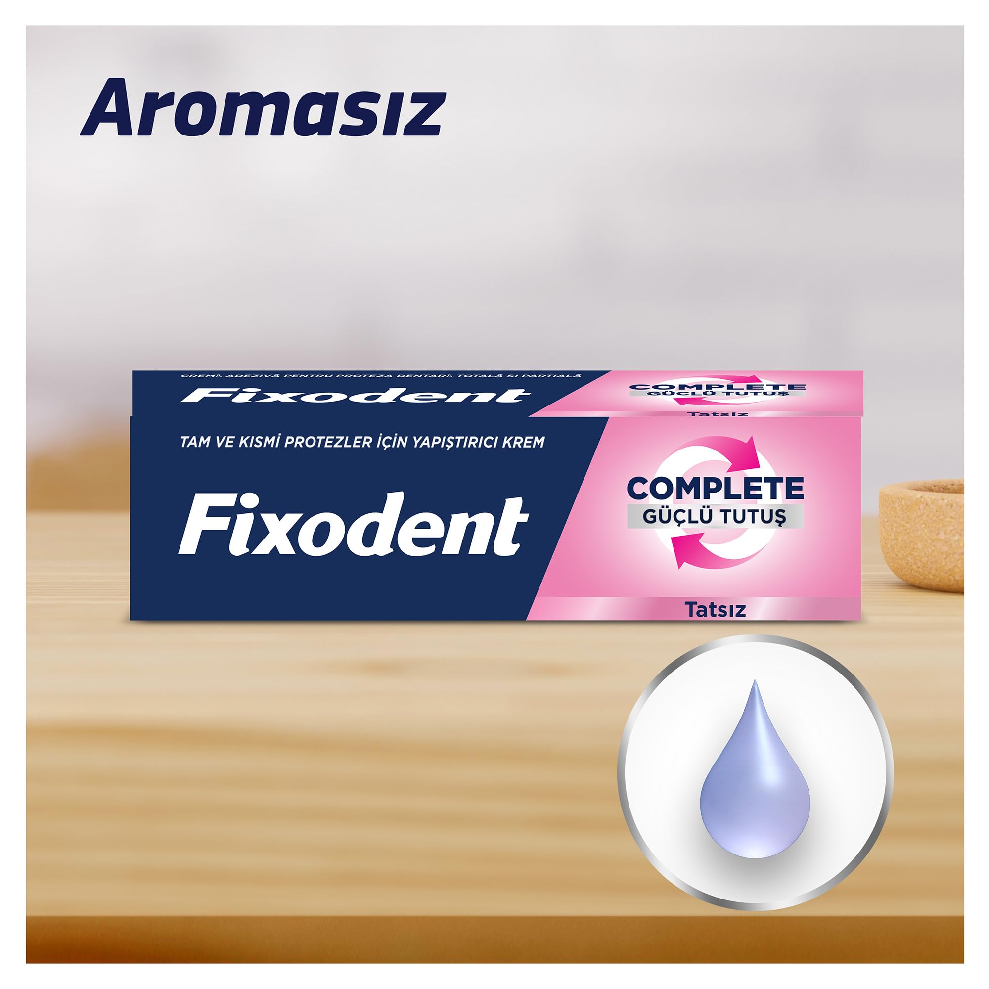 Fixodent Complete Tatsız Diş Protezi Yapıştırıcı Krem 47 g