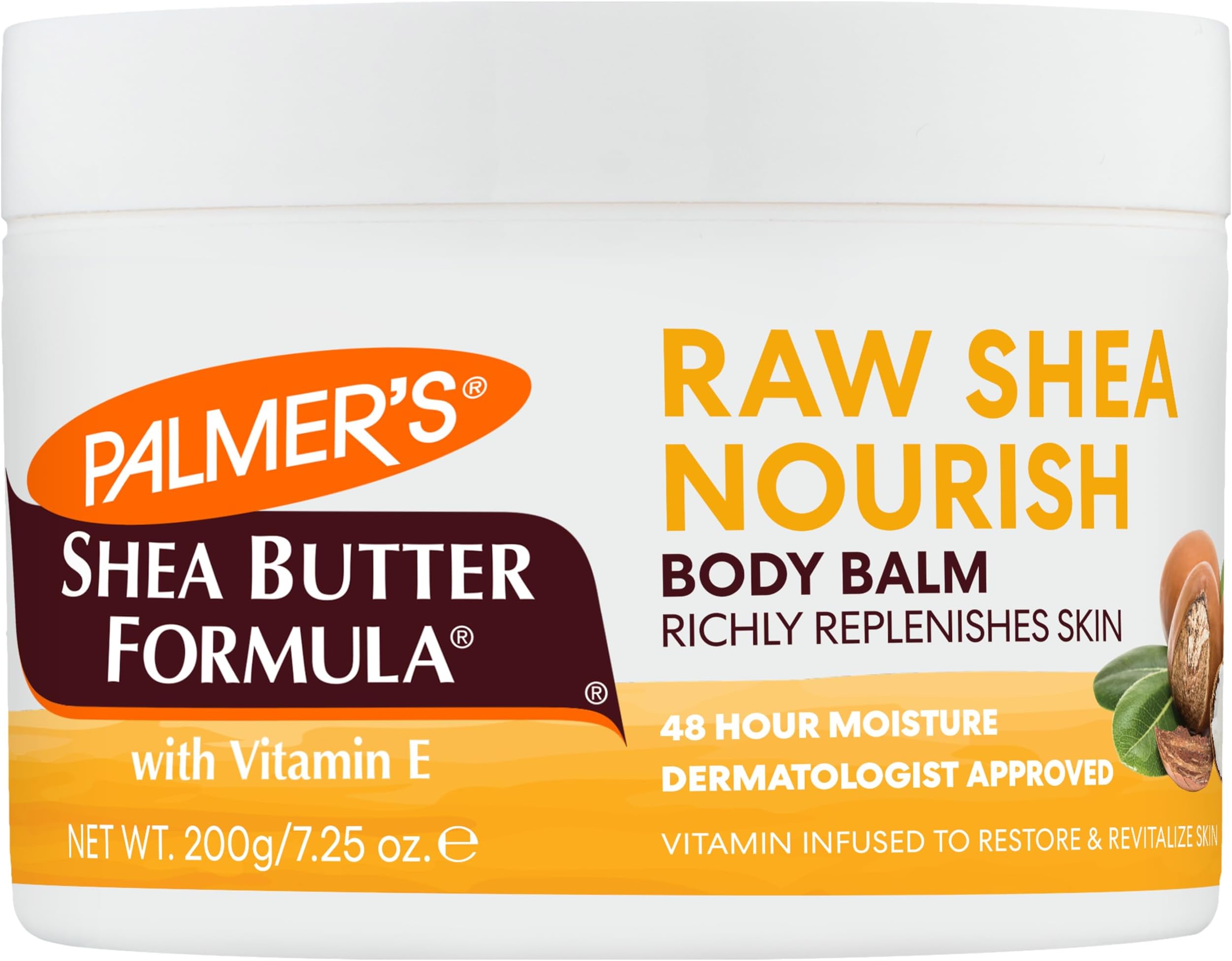 Palmer's Shea Butter Formula With Vitamin E Solid Jar, 7.25 Ounce