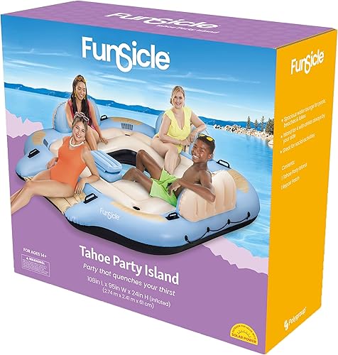 Funsicle Flotador inflable para piscina y agua