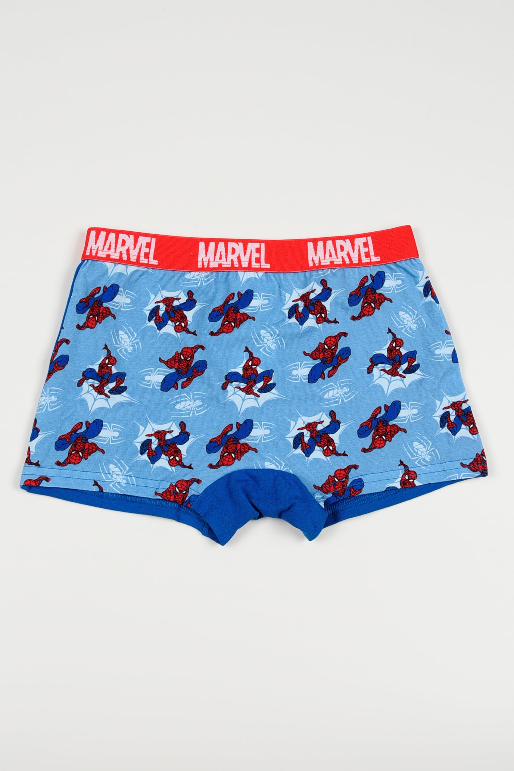 Spiderman Boxershorts 4er Pack Unterhosen, Slips, bequem, rutschen Nicht, Marvel Avengers, hoher Baumwollanteil, farbenfroh, Perfekter Sitz