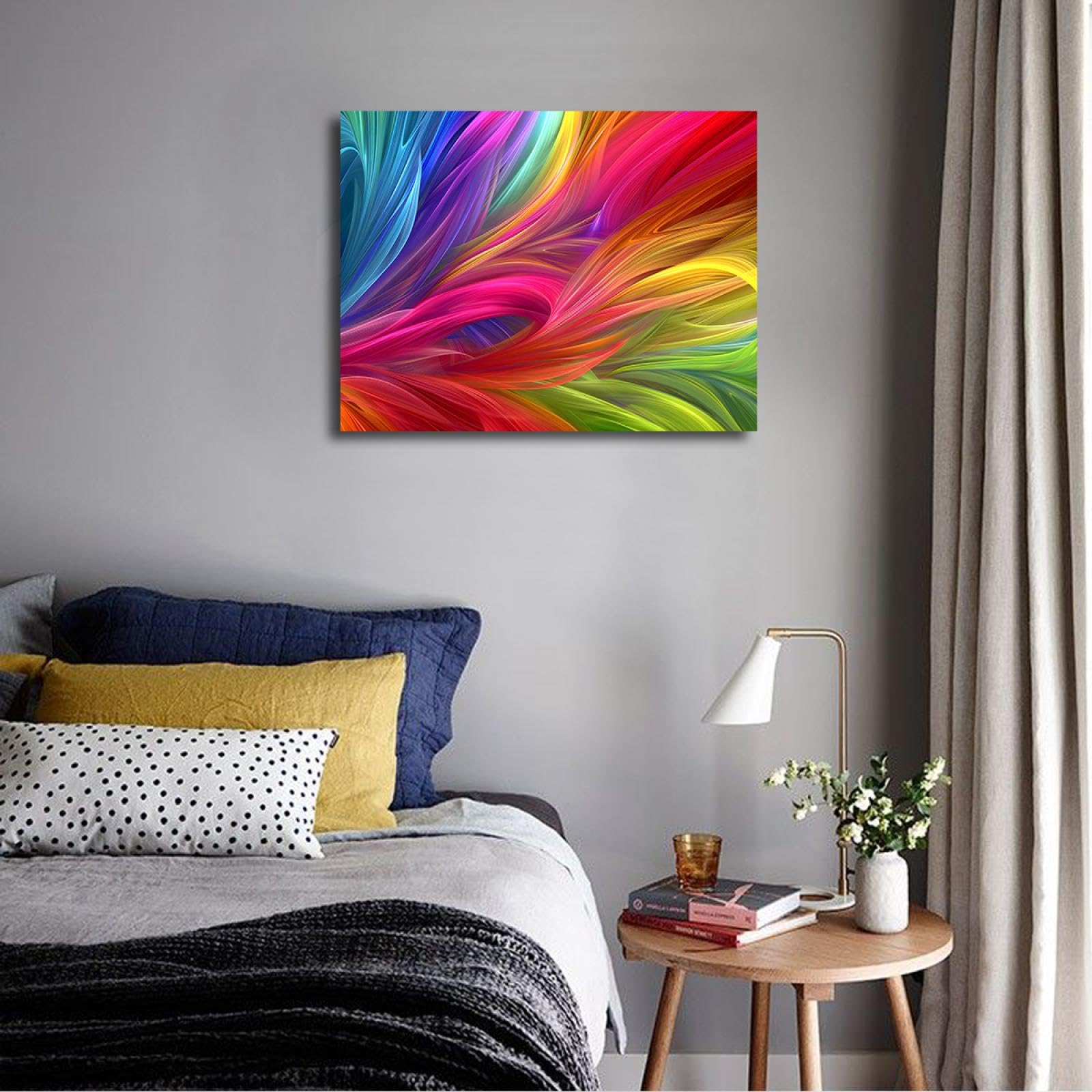 抽象画 グラデーション アクリル グラフィック アート キャンバス ボード