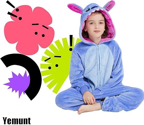 Miniatura 2 de Disfraz unisex de franela para Halloween y Navidad para niñas y niños