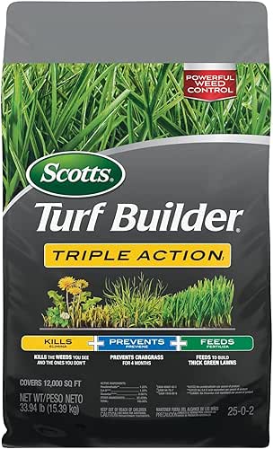 Scotts Turf Builder Triple Action1 - Combination Weed Control, Weed