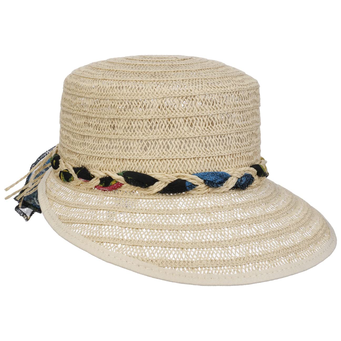 LIPODO Sombrero de Regencia Vented Valevia Mujer - Gorra Visera para el Sol Playa con Primavera/Verano