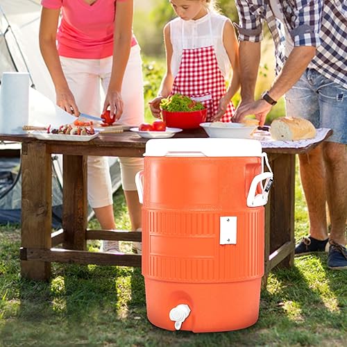 Miniatura 6 de 3 piezas de repuesto de grifo de agua con botón, reutilizable, compatible con enfriador de agua Igloo de 2, 3, 5 y 10 galones, sin BPA, grifo de