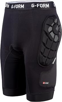 G-Form MX Short with Chamois - Padded, Breathable Protective Compression Shorts for MTB & Moto Sports