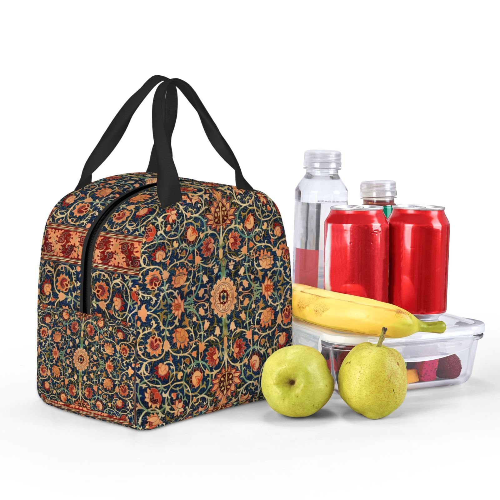 GW値下美品‼️MorrisM-60トップ、バック単板　良音ケース付き Amazon.com: Noasqll William Morris Floral Lunch Box Insulated