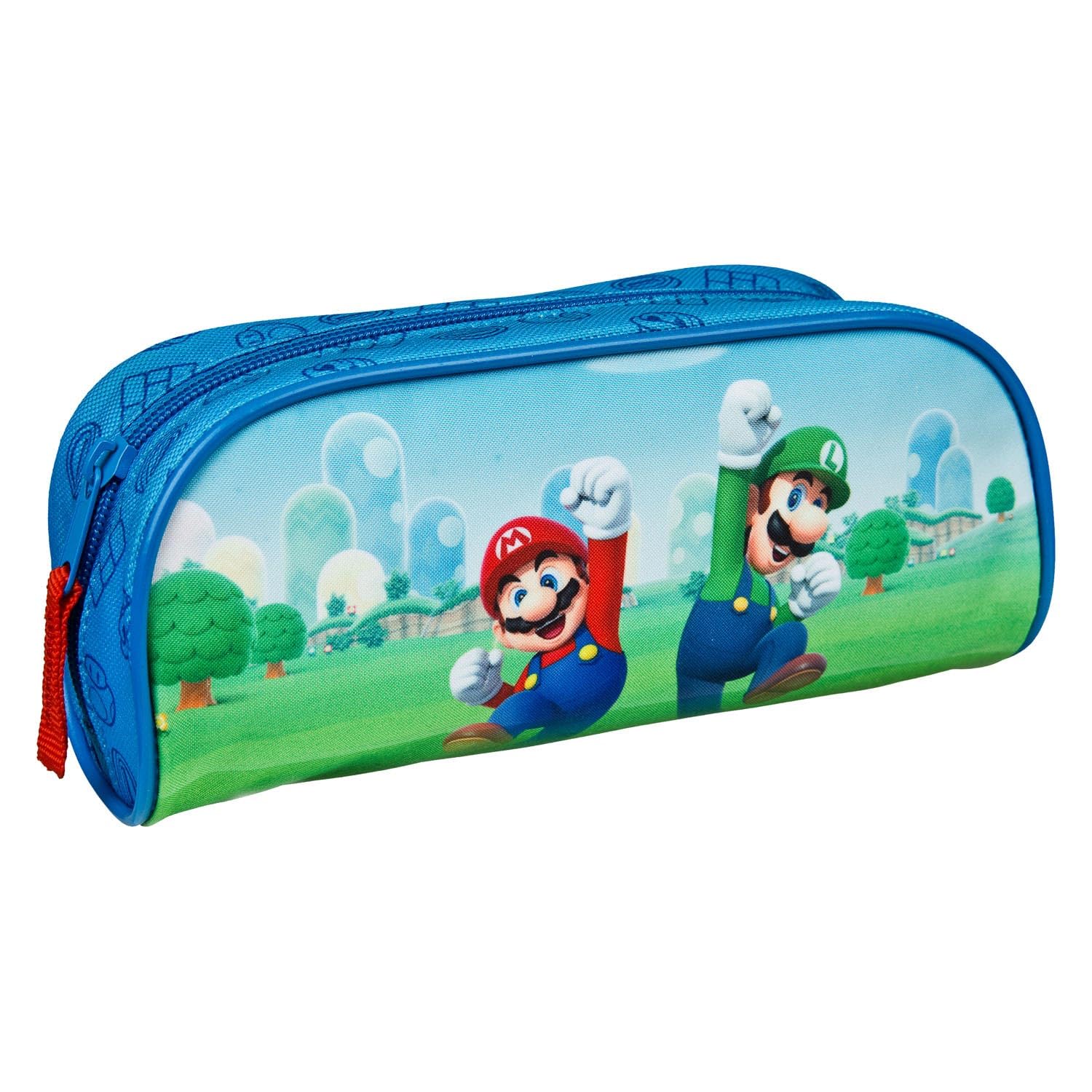 Undercover 6600000027 - Piórnik Super Mario - Piórnik Undercover z motywem Super Mario, wykonany z poliestru