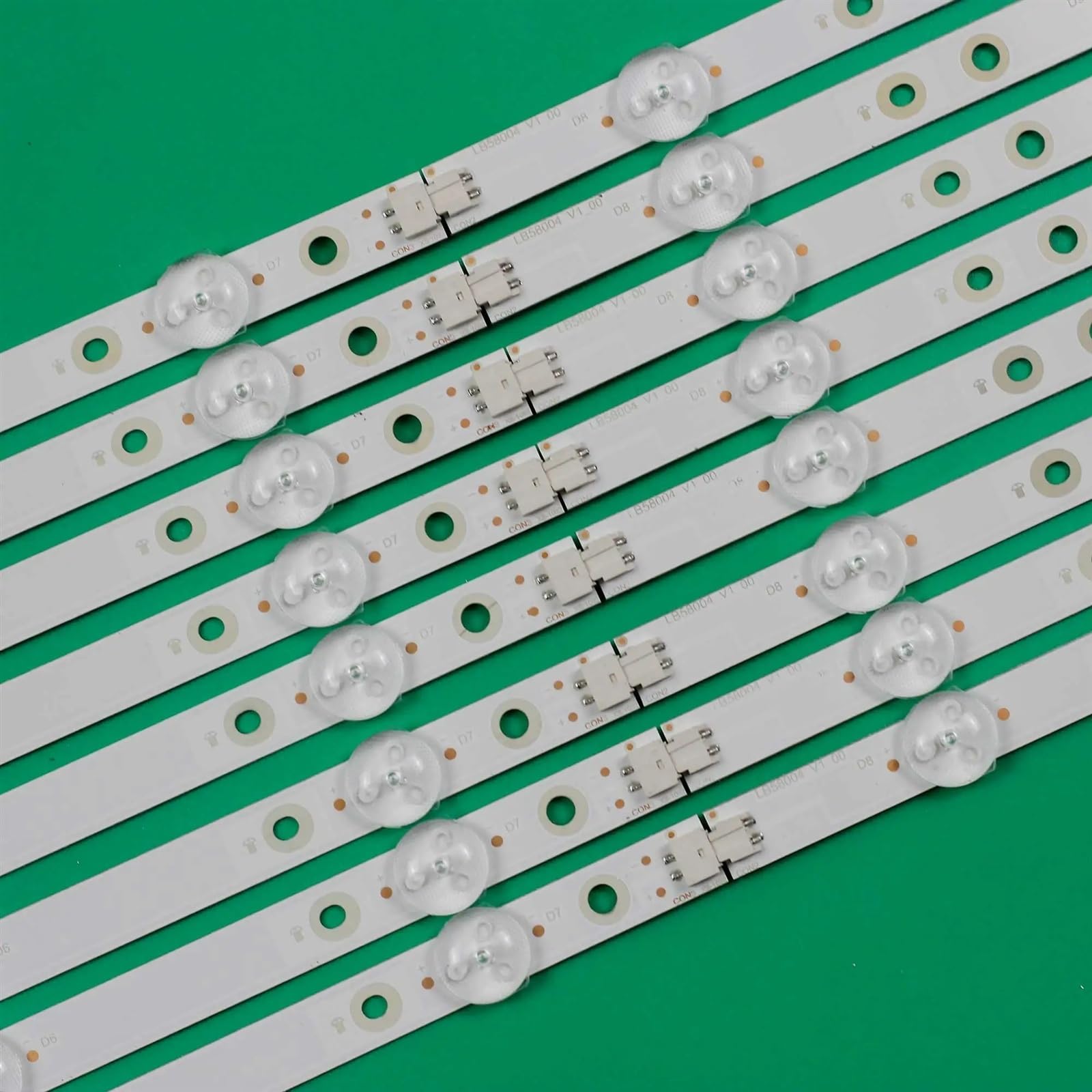 Tira de retroiluminación LED compatible for 58PUS7304/12 58PUS6704/12 LB58004 V1 V0_00 TPT580B5-U2T01D REVS01D REVS01B REV.S01B 705TLB58B33MDR00L