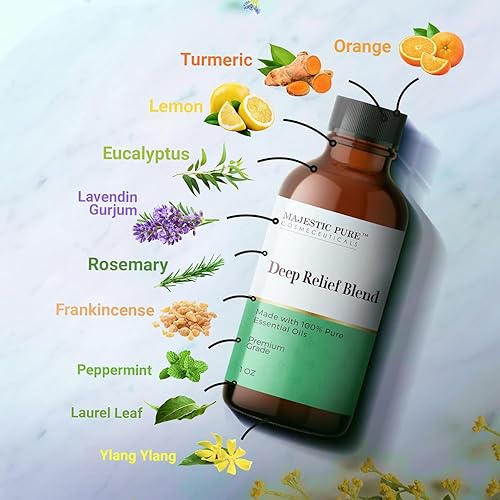 Miniatura 3 de Majestic Pure Mezcla de aceites esenciales profundos  1oz