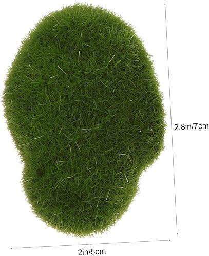 Miniatura 4 de PAREKS 40 Pcs Artificial Moss Stone Artifical Moss Rustic vase Rustic Home Decor DIY Art Crafts Aquarium Bonsai Stone DIY Crafts Household Decorate