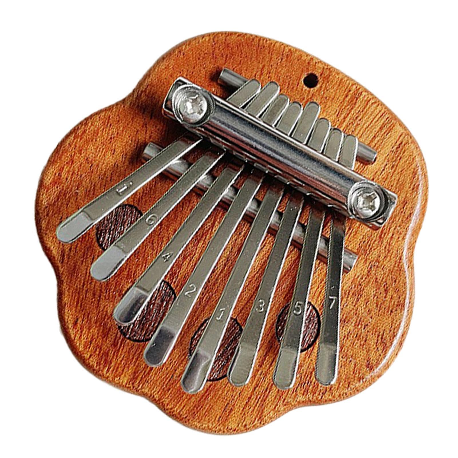 Amazon | 子供用ポータブルカリンバ | 8鍵親指ピアノ |スモール