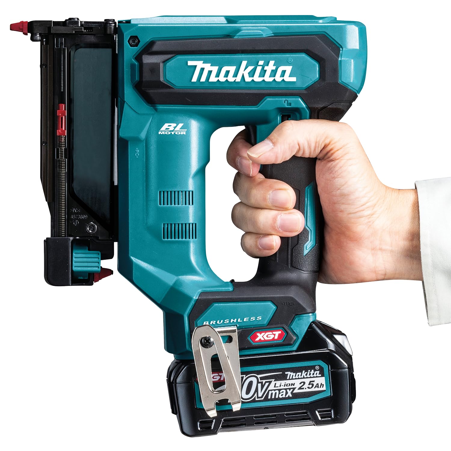 Makita PT001GZ Clavadora sin escobillas 40V Max Li-ion XGT Baterías y cargadores no incluidos