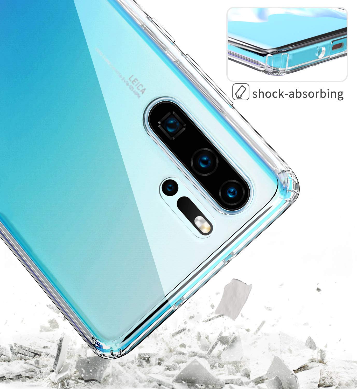Custodia Huawei P30/P30 Pro/P30 Lite Con Disegno Panda Elefante Farfalla | Morbida TPU Antiurto - 2
