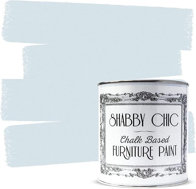 Shabby Chic Chalk Based Furniture Paint 100ml (Dusty Blue) Amazon.co