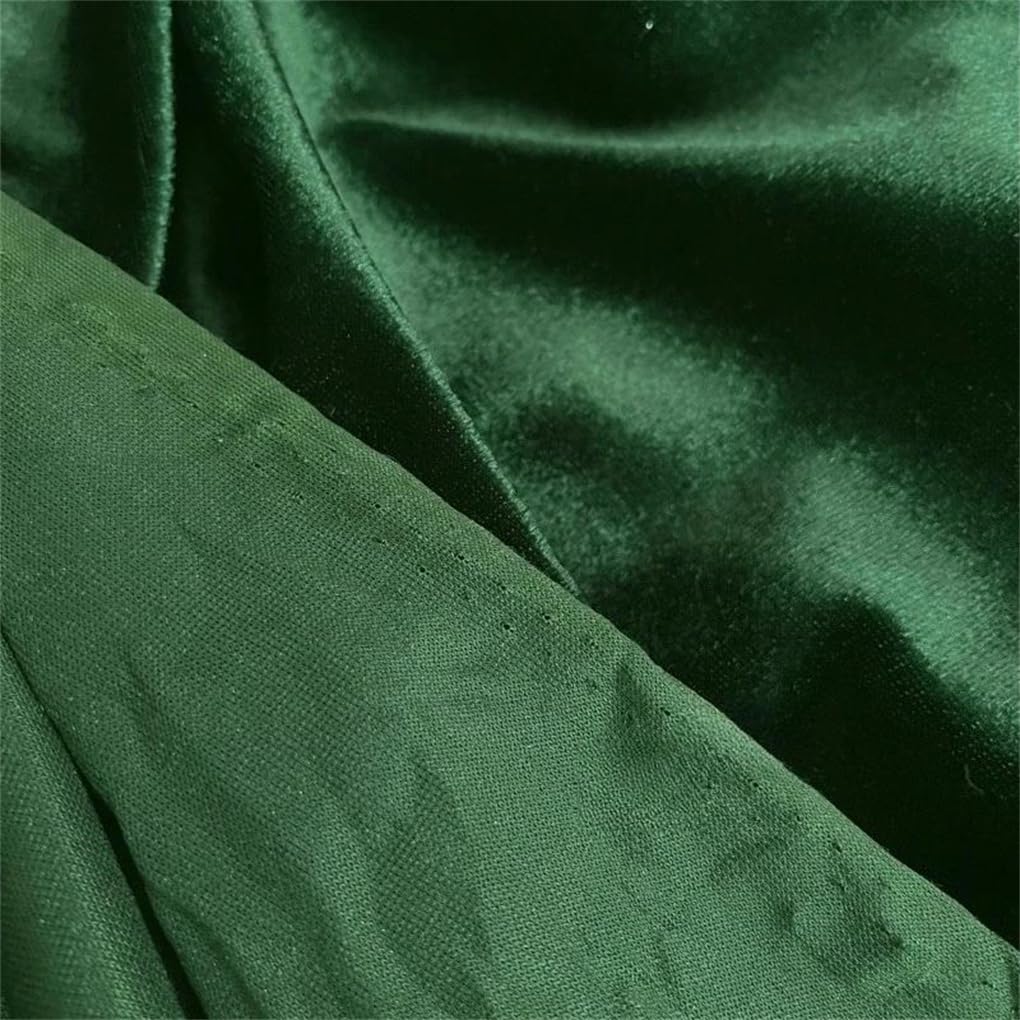 Aksamitna tkanina pluszowa, Tkanina do szycia zgnieciona aksamitna wielokolorowa 1M-5M(5M#Khaki)