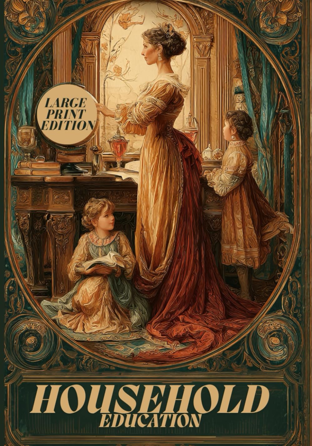 HOUSEHOLD EDUCATION (LARGE PRINT EDITION): Social Foundations of Women’s Education and Upbringing in the 19th Century