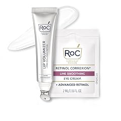 RoC Derm Correxion Lip Volumizer - Lip Plumper Peptide Treatment with Hyaluronic Acid Vitamin E Line Smoothing Eye