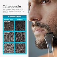 Vista 86 de JUST FOR MEN Color Gel Mustache & Beard M-35 Marrón Medio 1 ea (Paquete de 4)