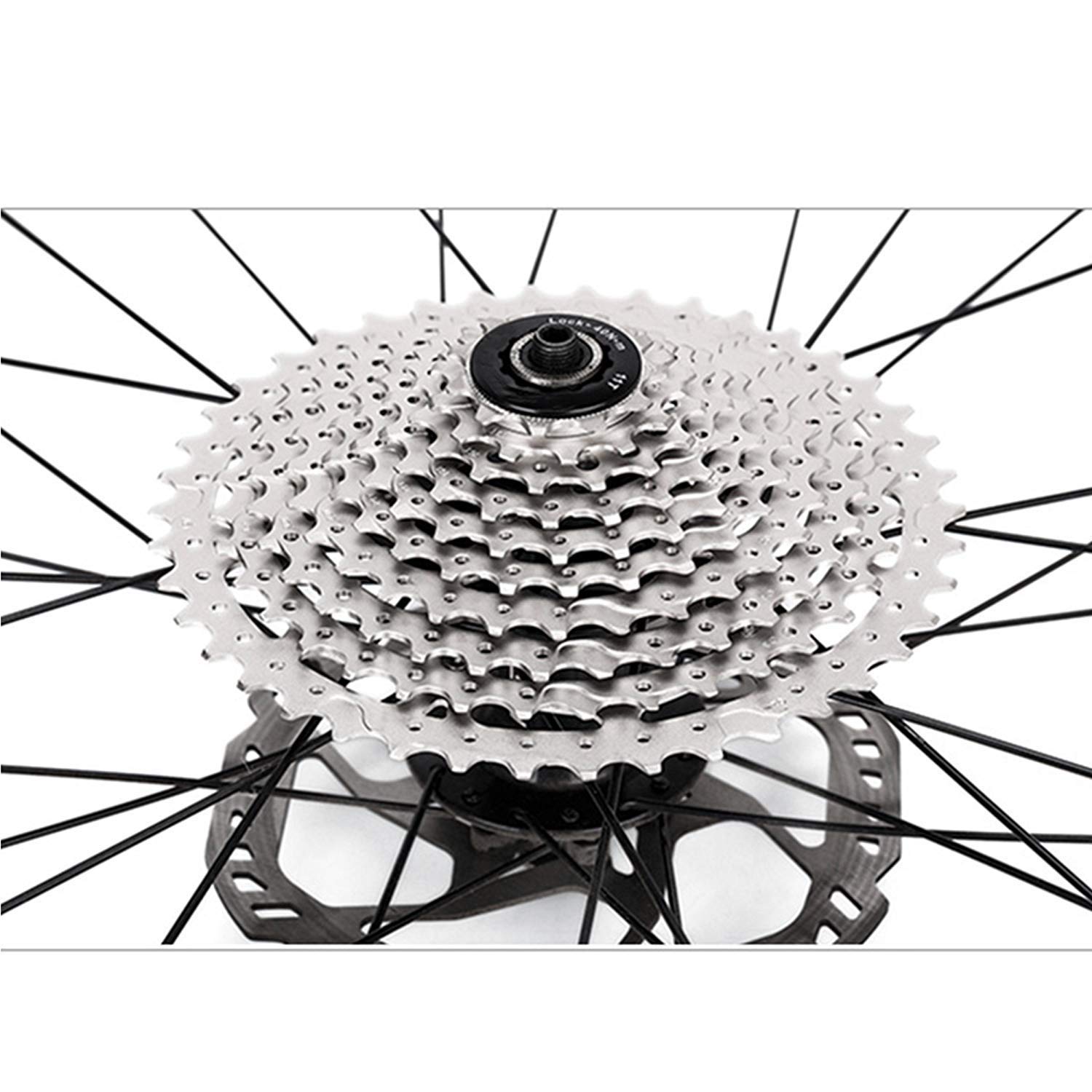 BESNIN Cassette VTT 11 Vitesse 11_25T/11_28T/11_32T/11_36T/11_40T/11_42T/11_46T/11_50T Cassette Cassette de vélo 12 Vitesse 11_50T
