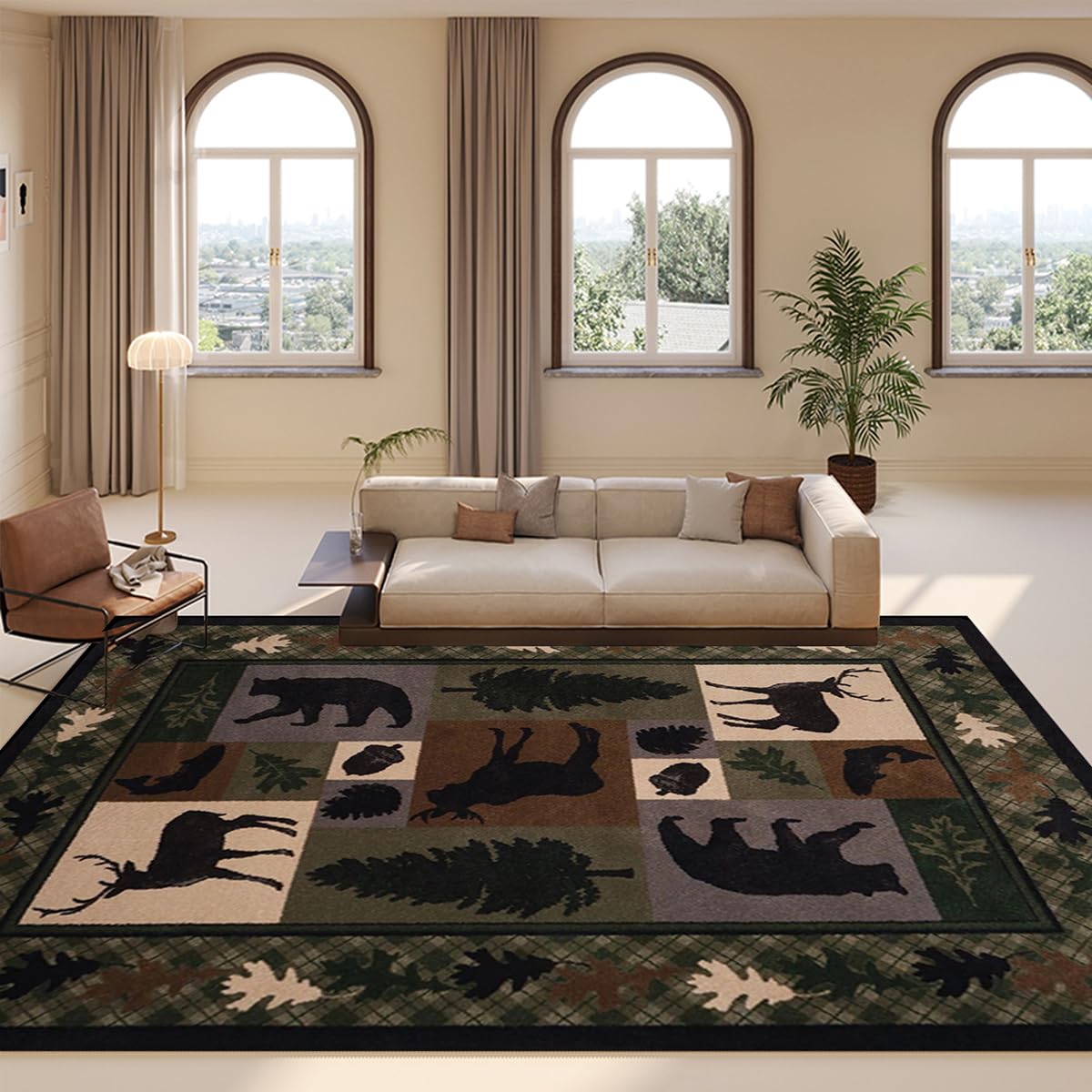 Rugs Rustic Log Homes Which Luxury Rugs To Choose For A Country Style