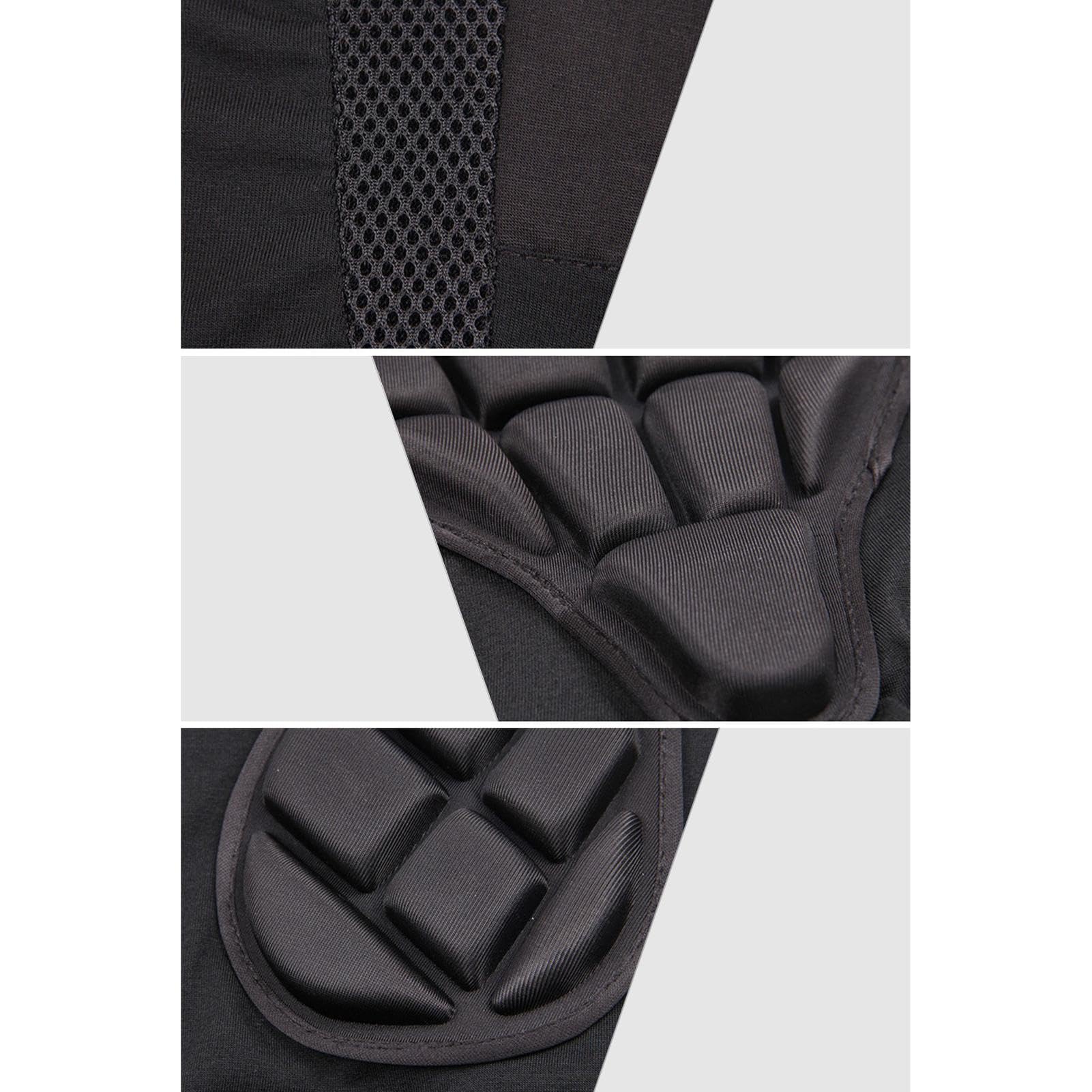 Short de Protection des Hanches, Coussinets de Fesses pour Le Patinage - Shorts rembourrés Shorts de Patinage,Protection de Pantalon de Protection, Coussinets de Protection des Hanches, Short de vélo