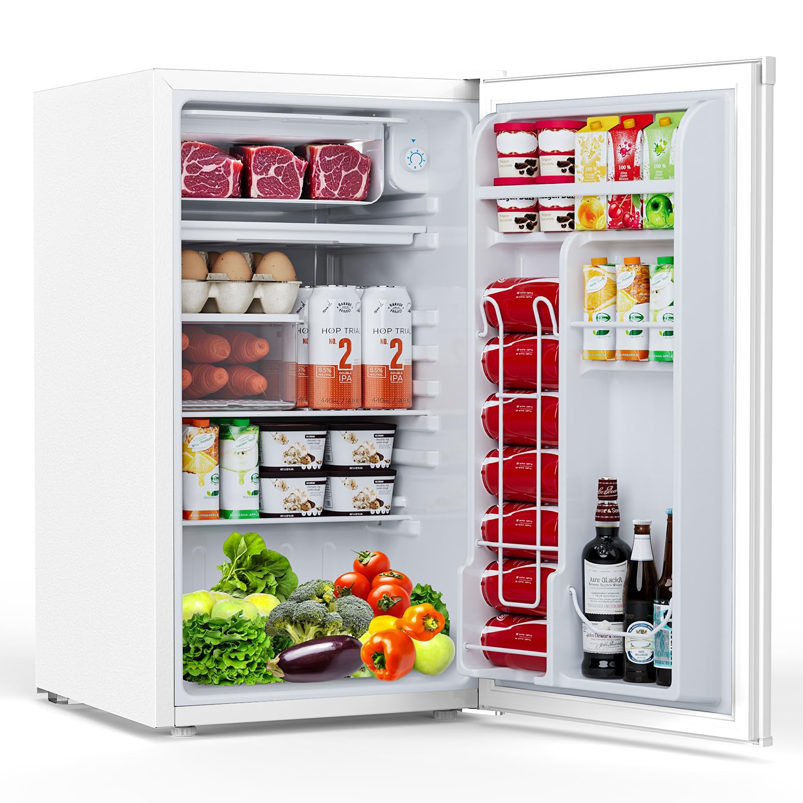 Cowsar BC-128-E 4.5 cu ft Compact Freezer