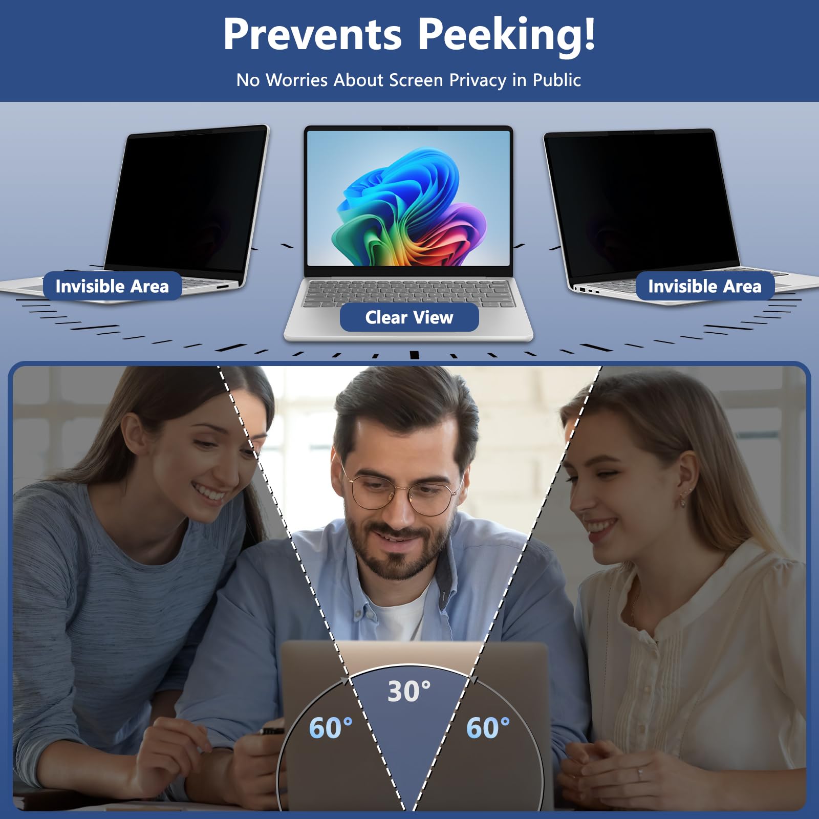 Filtro de Privacidad Magnético Extraíble para 13.8 Pulgadas Surface Laptop 7 (2024), Anti Luz Azul Antirreflejo Privacy de Protector de Pantalla Portatil para13.8 Surface Laptop 7 2024