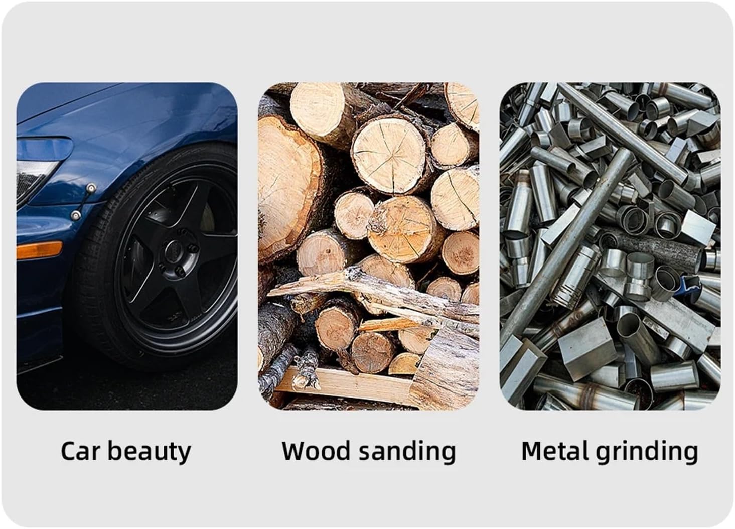 Pneumatic Polishing Machine Eccentric 90° Sander Polishing Grinder Machine Air Tools Pneumatic Powered Polisher Set for Car Metal Wood Polishing for Woodwork and Detailing Work