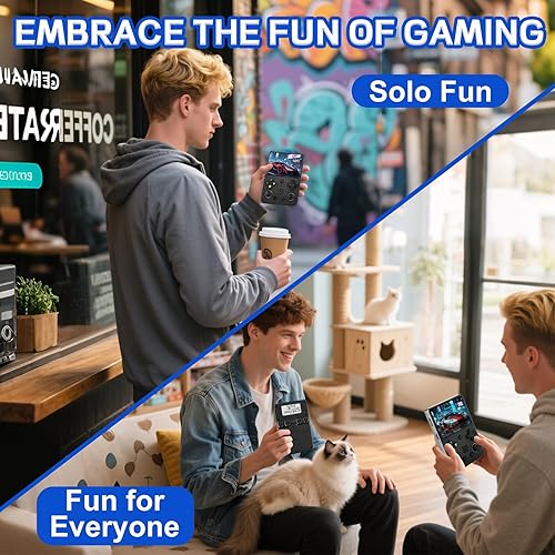 Miniatura 7 de RG36PRO - Consola de videojuegos retro, sistema de código abierto, pantalla IPS de 3.5 pulgadas, tarjeta TF 64G, batería de 3000 mAh, soporta más de