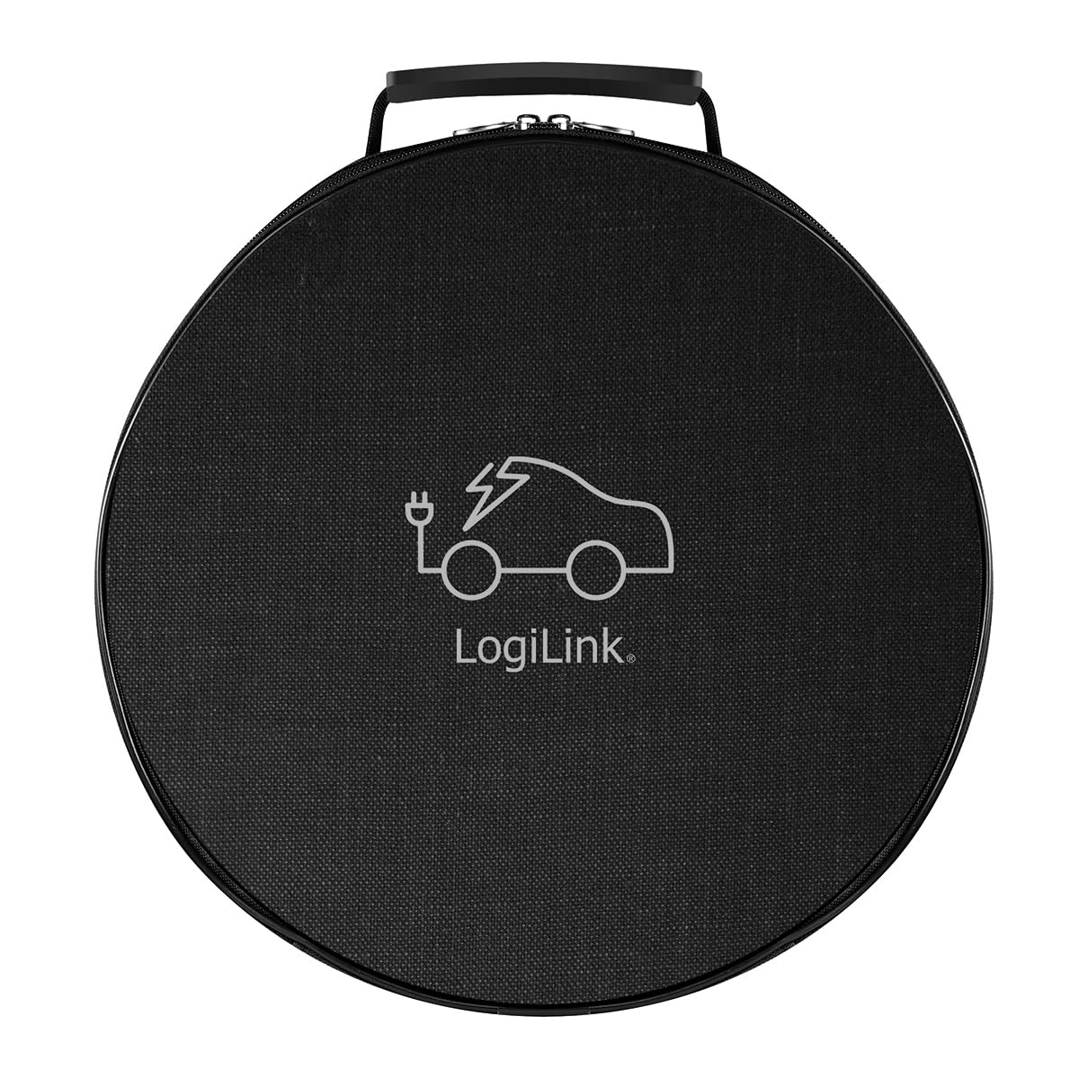 LogiLink Kabel do ładowania samochodu typu 2, 3-fazowy, spiralny, 20 A, 11 kW, z torbą, 5 m